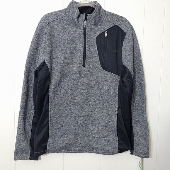 Spyder Men's Polar Marble Full Zip Jacket Size L NWT - Picture 1 of 10